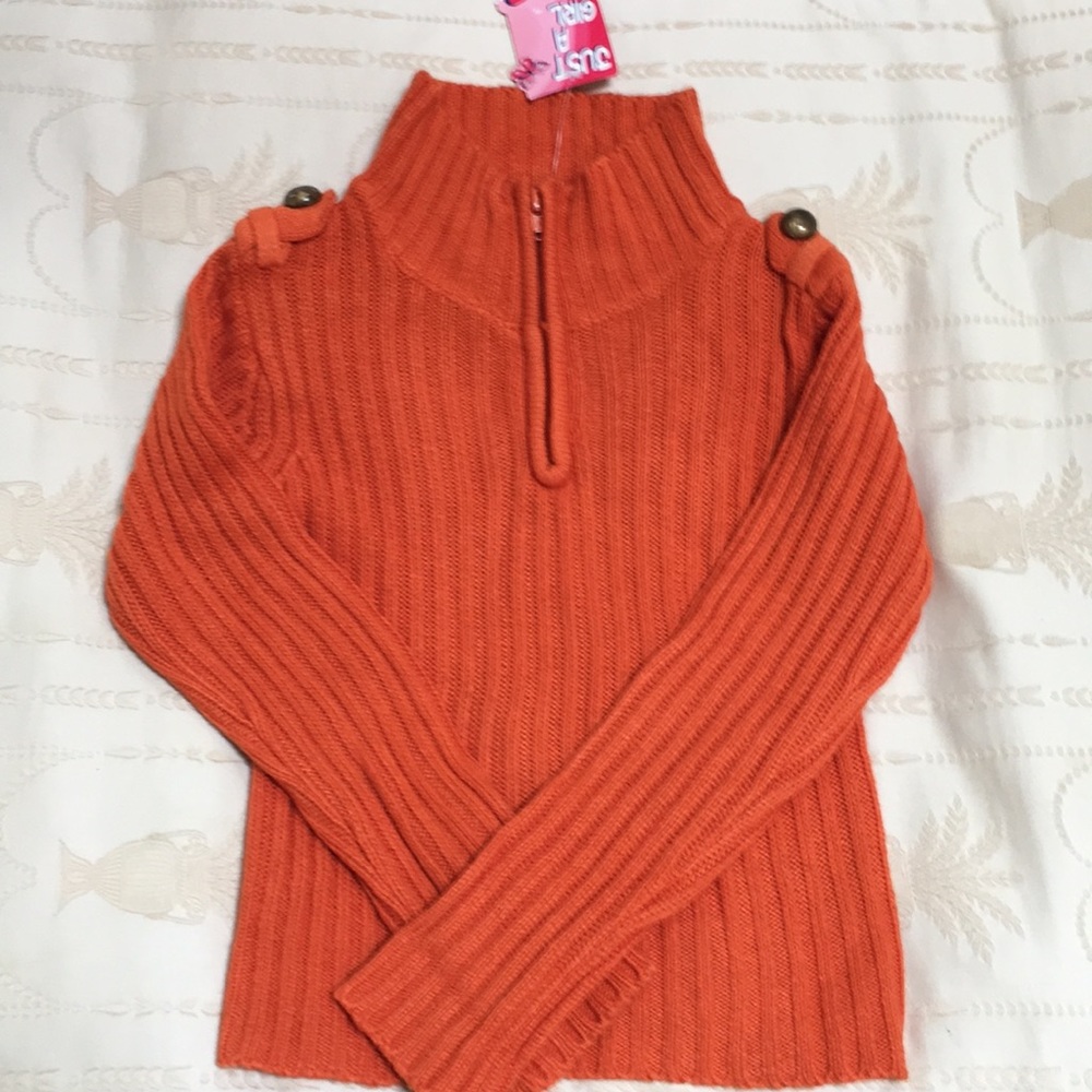 Girls turtleneck sweater